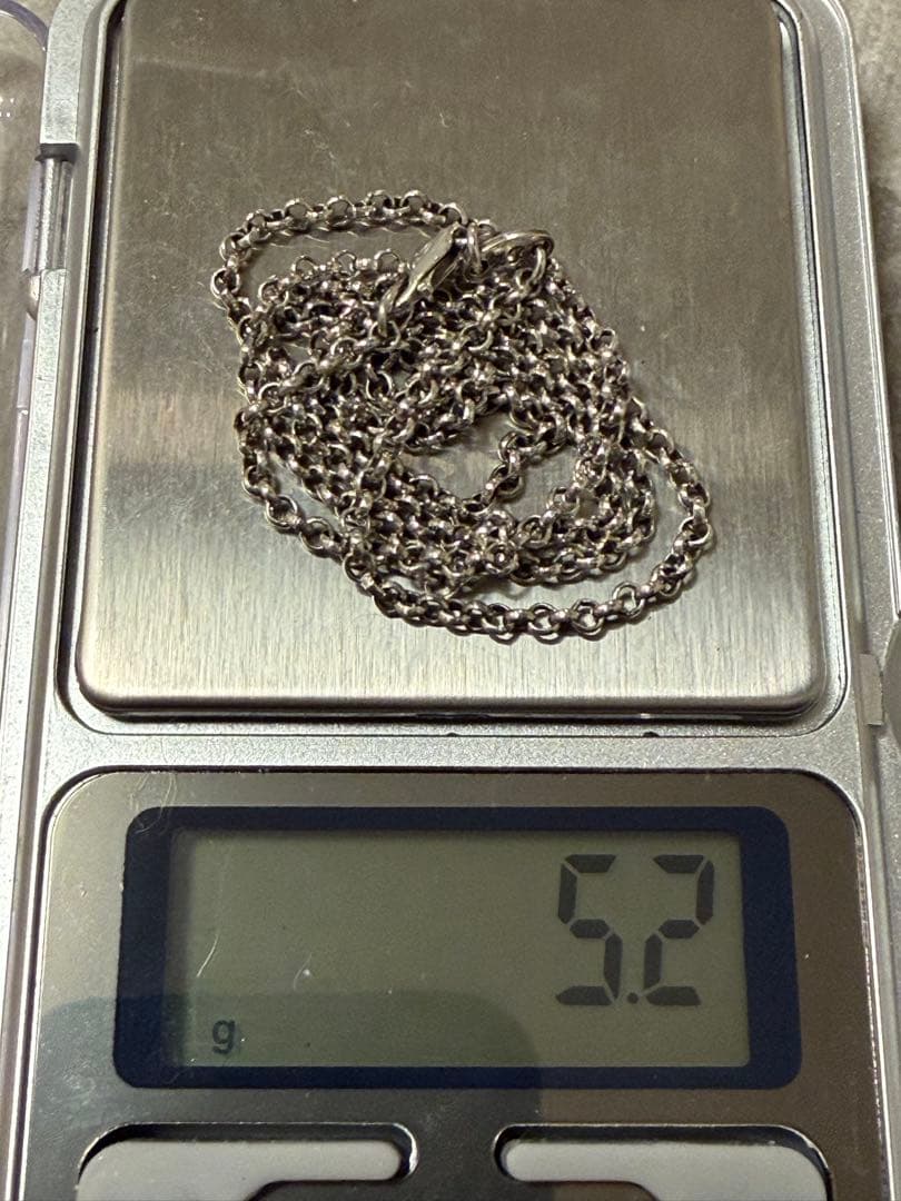 クロムハーツ　ロールチェーン　18インチ　オールド