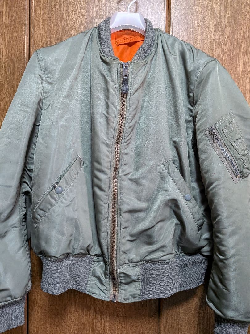 実物 MA-1 1960年代 MIL−J−8279C