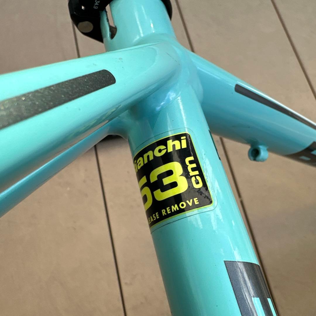 Bianchi ビアニローネ7 ロードバイクフレーム 53センチ