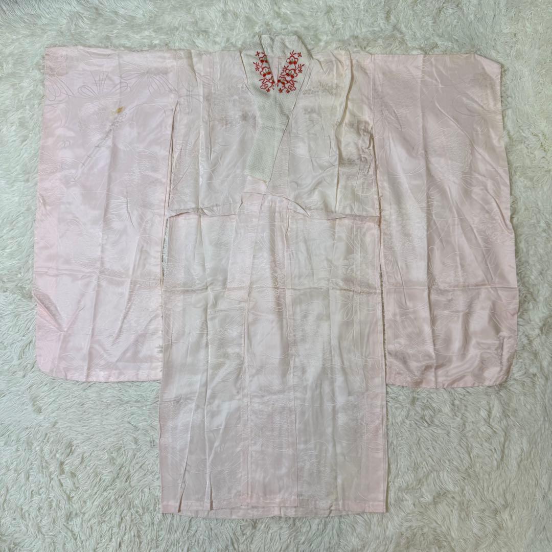 七五三　7歳　女の子　フルセット　正絹　澤村屋　緑　着物　箱せこ