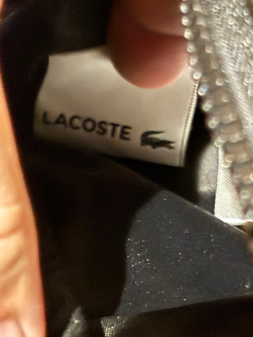 b*b様 美品　LACOSTE×SUPREME ウェストバック