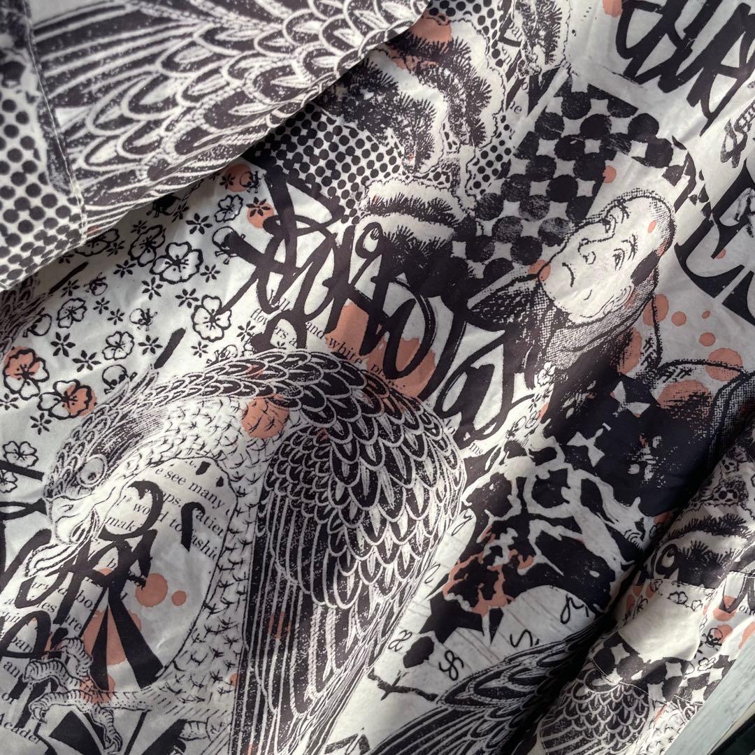 【入手困難】ボルコム スノー ウェア ジャケット プリント総柄 メンズ 和柄 L