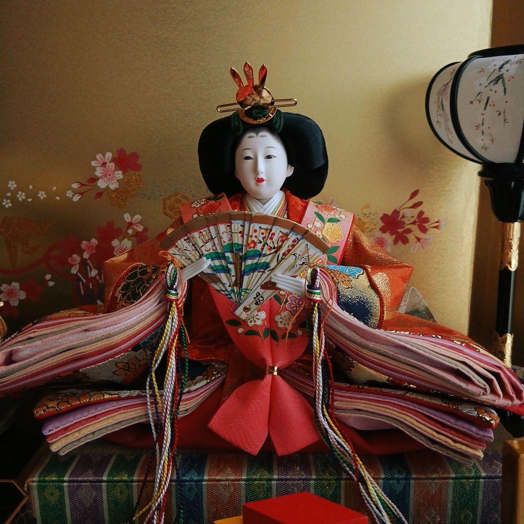 東京久月　 雛人形セット　親王飾り