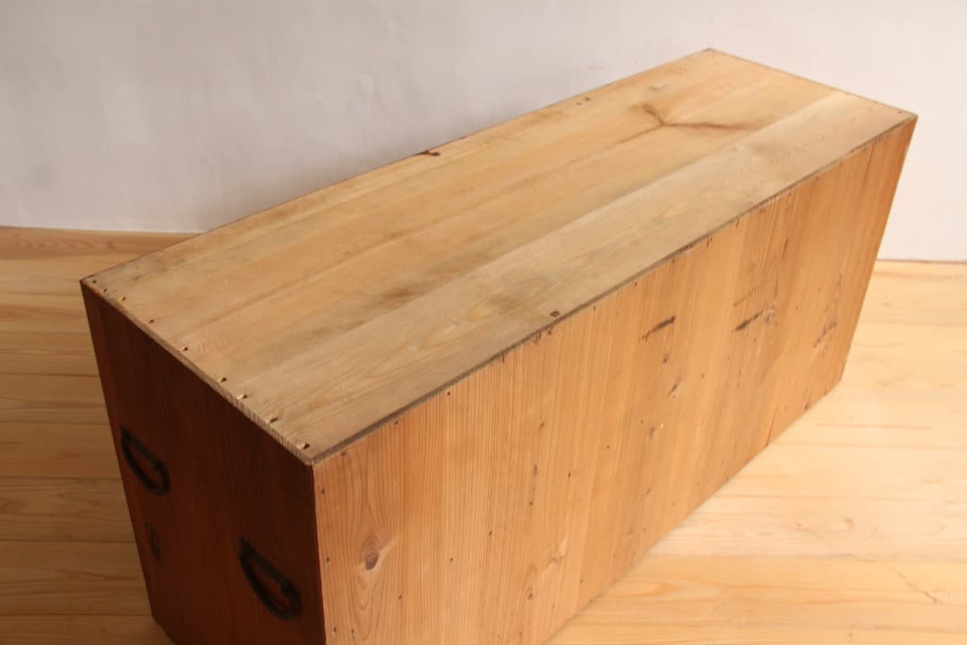 棚　2段　木製　収納棚　古道具　古家具　ビンテージ　アンティーク　レトロ