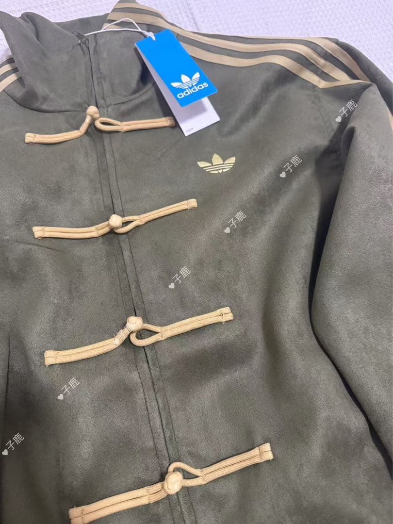 adidasアディダス 中国限定 蛇年トラックジャケットダー 緑 M