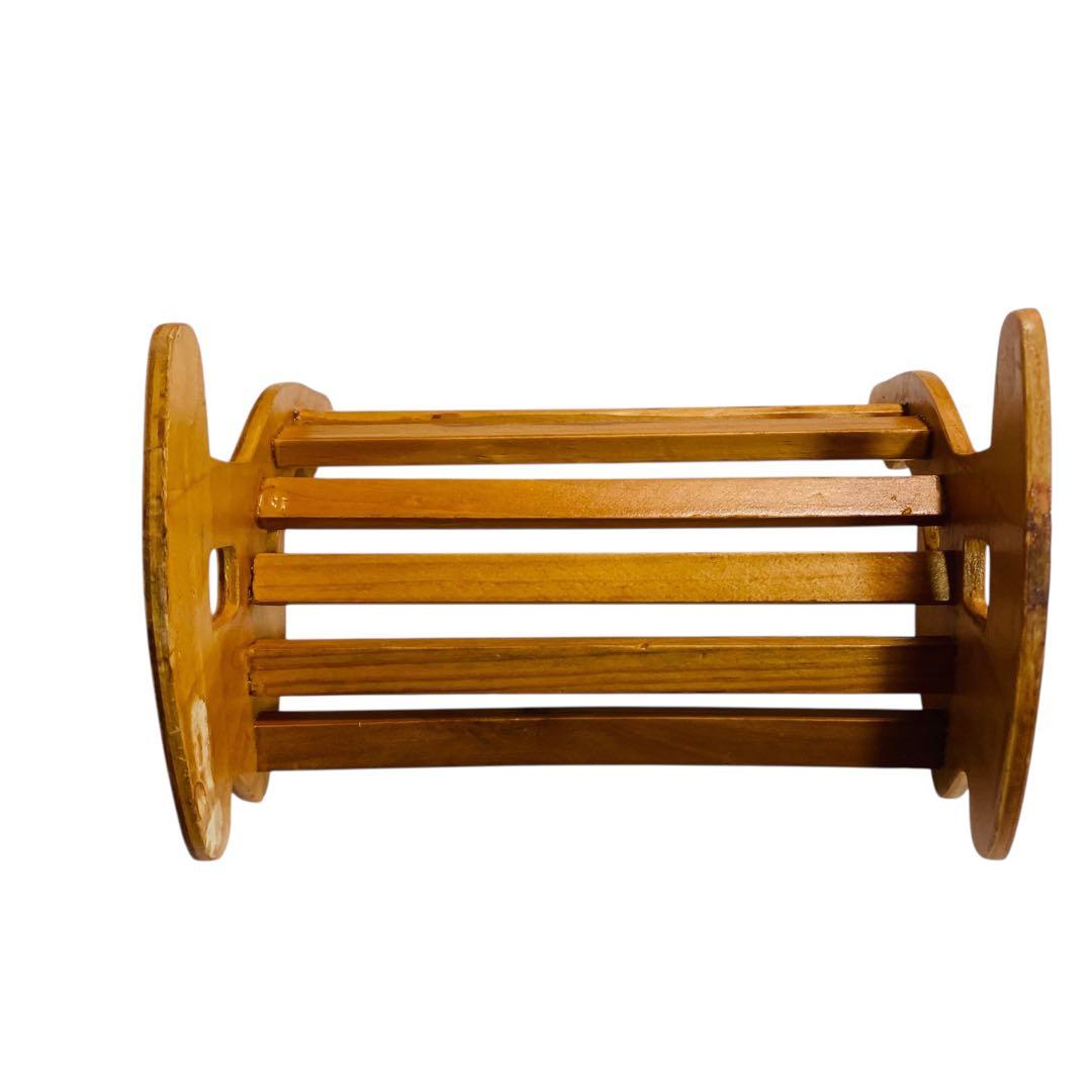 ドールチェア ミニチュア インテリア 木製 ロッキングチェア 揺り椅子　ベンチ