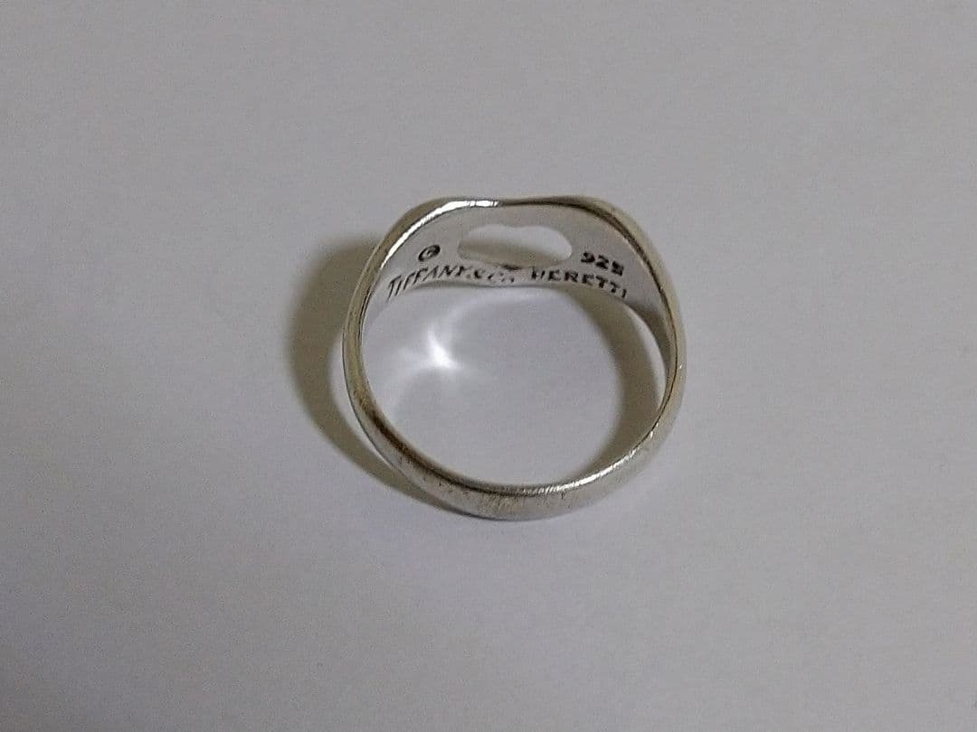 ティファニー　TIFFANY　オープンハート　リング　指輪　約11.5号