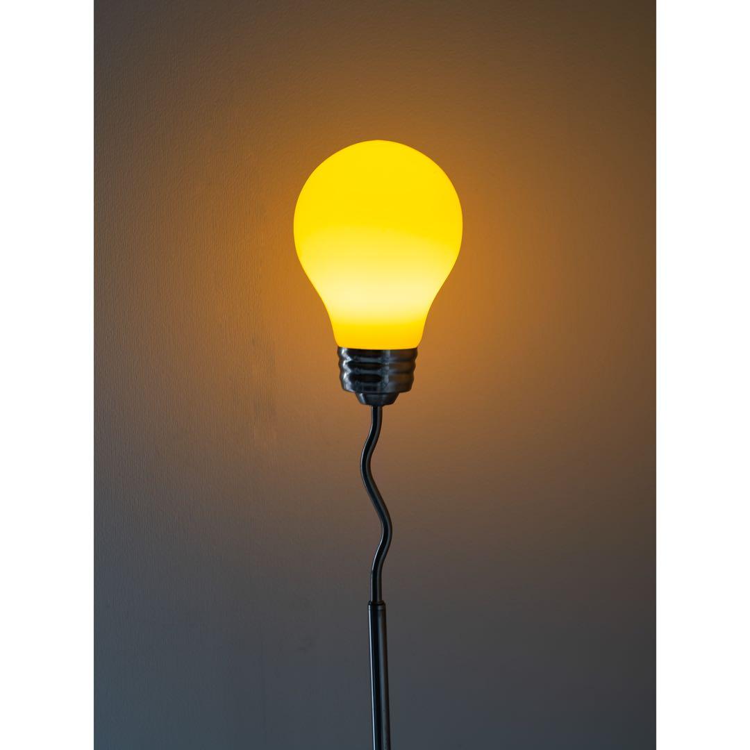 80s ヴィンテージ ポストモダン フロアスタンド 照明 スペースエイジ