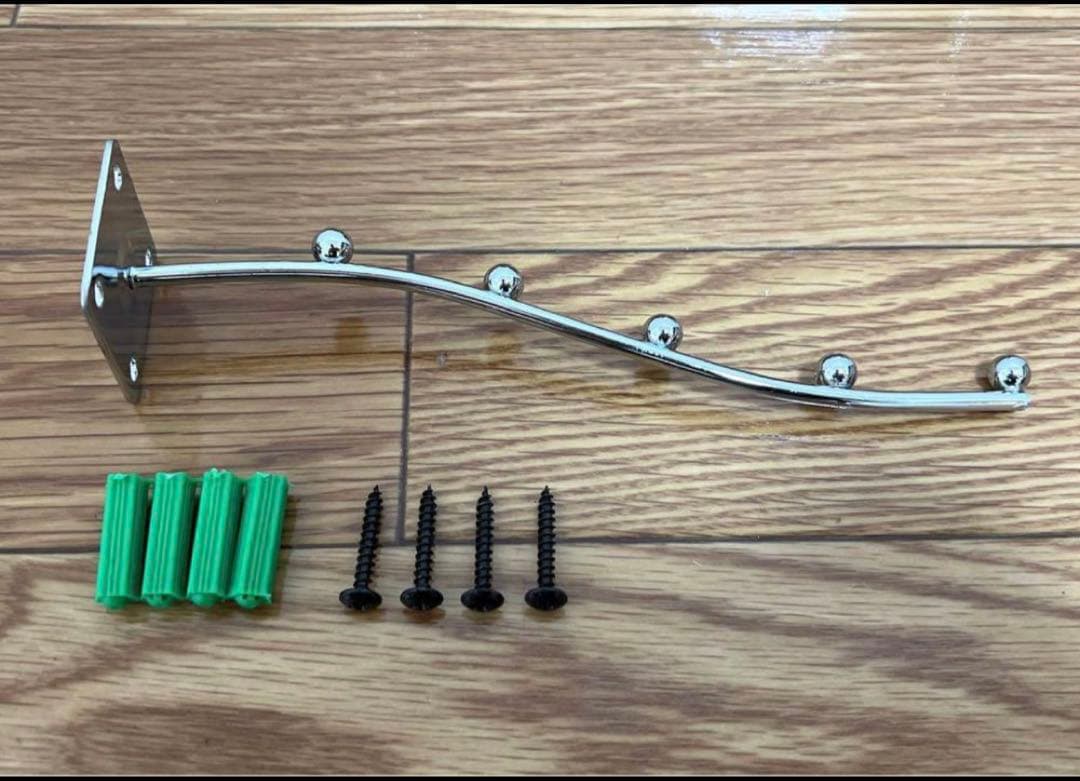 新品 特注 ブラック＆ホワイト 黒白 ミニサインポール 屋内用 理容室 バーバー