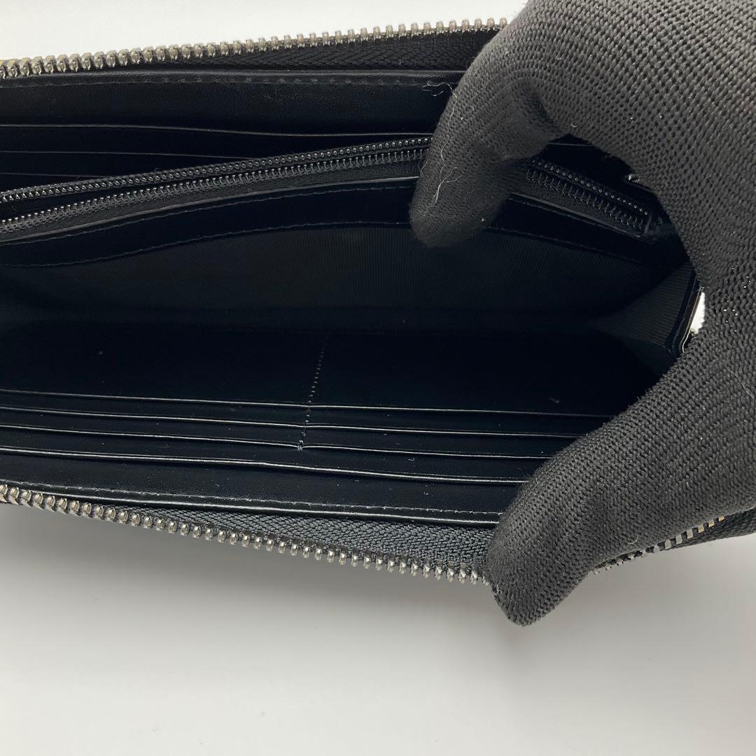 BLACKLABEL ブラックレーベル 長財布 クレストブリジ ラウンドジップ