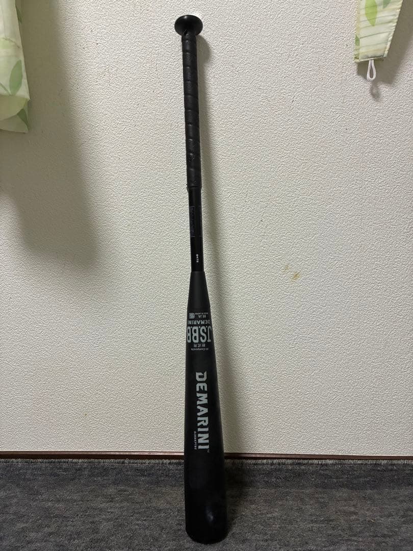DEMARINI ASPIRE 軟式バット ブラック　ケーポイントストロングⅢ