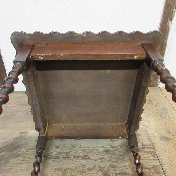 イギリス アンティーク 家具 サイドテーブル オケージョナル 英国 6614d