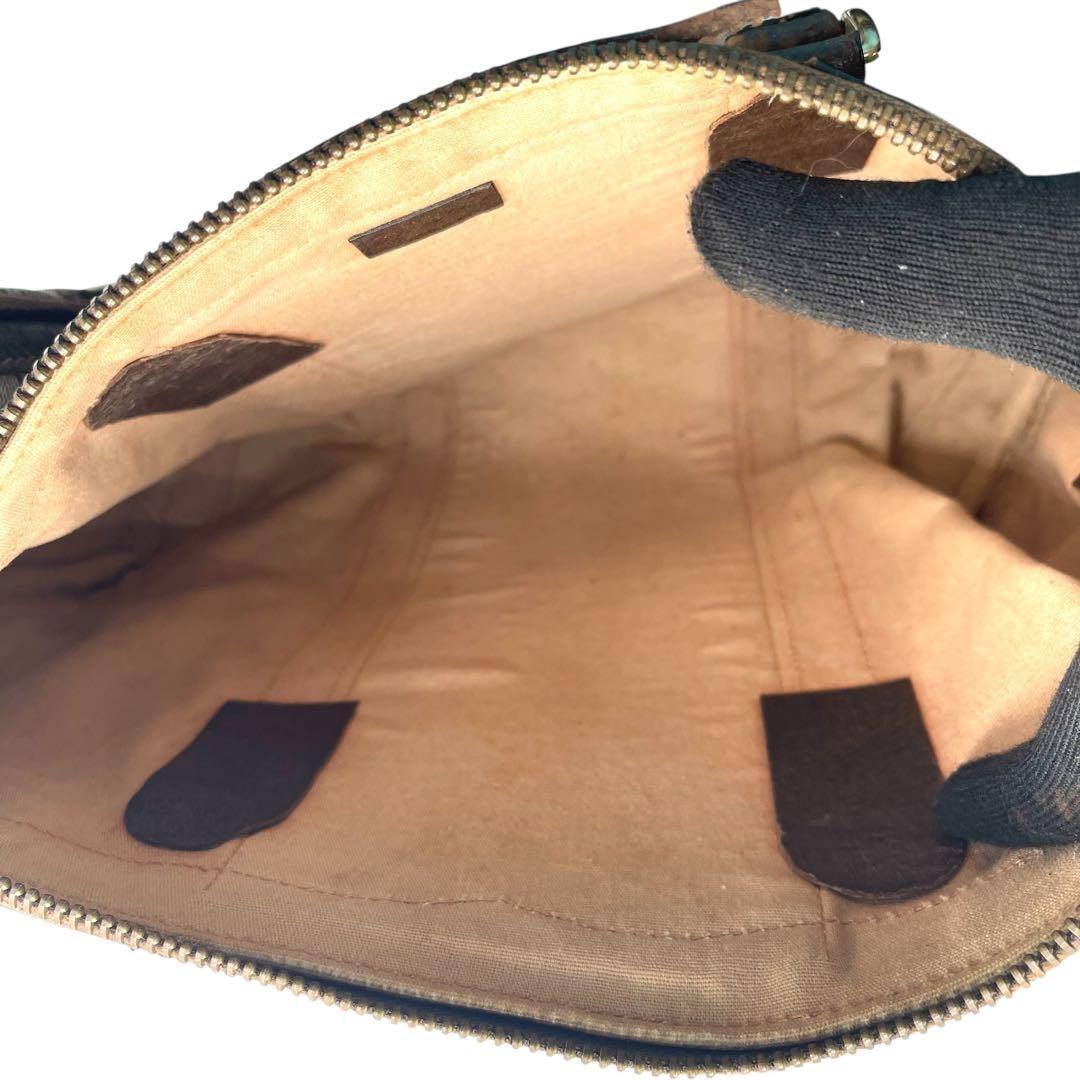 グッチ ミニボストンバッグ GGキャンバス シェリーライン