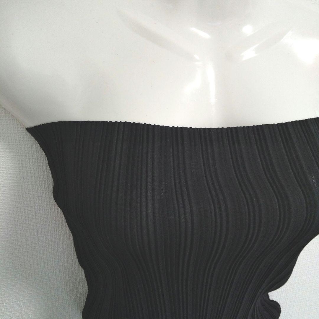 ky101 【美品】PLEATS PLEASE ベアトップ 黒 フリー