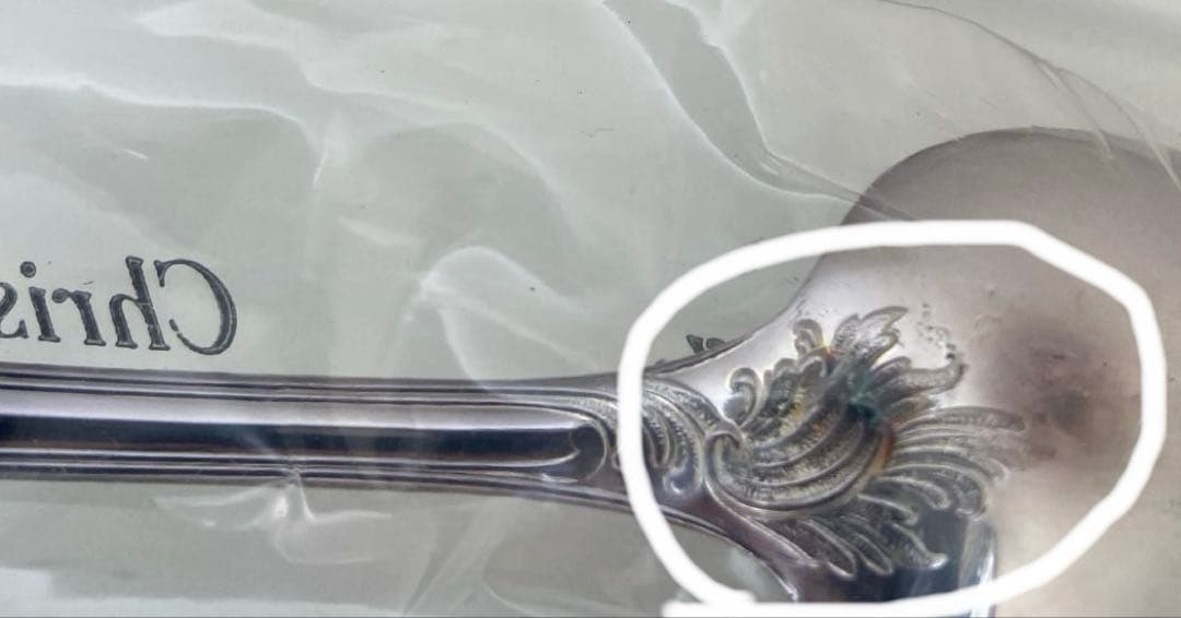 Christofle シルバー スプーン フォーク セット