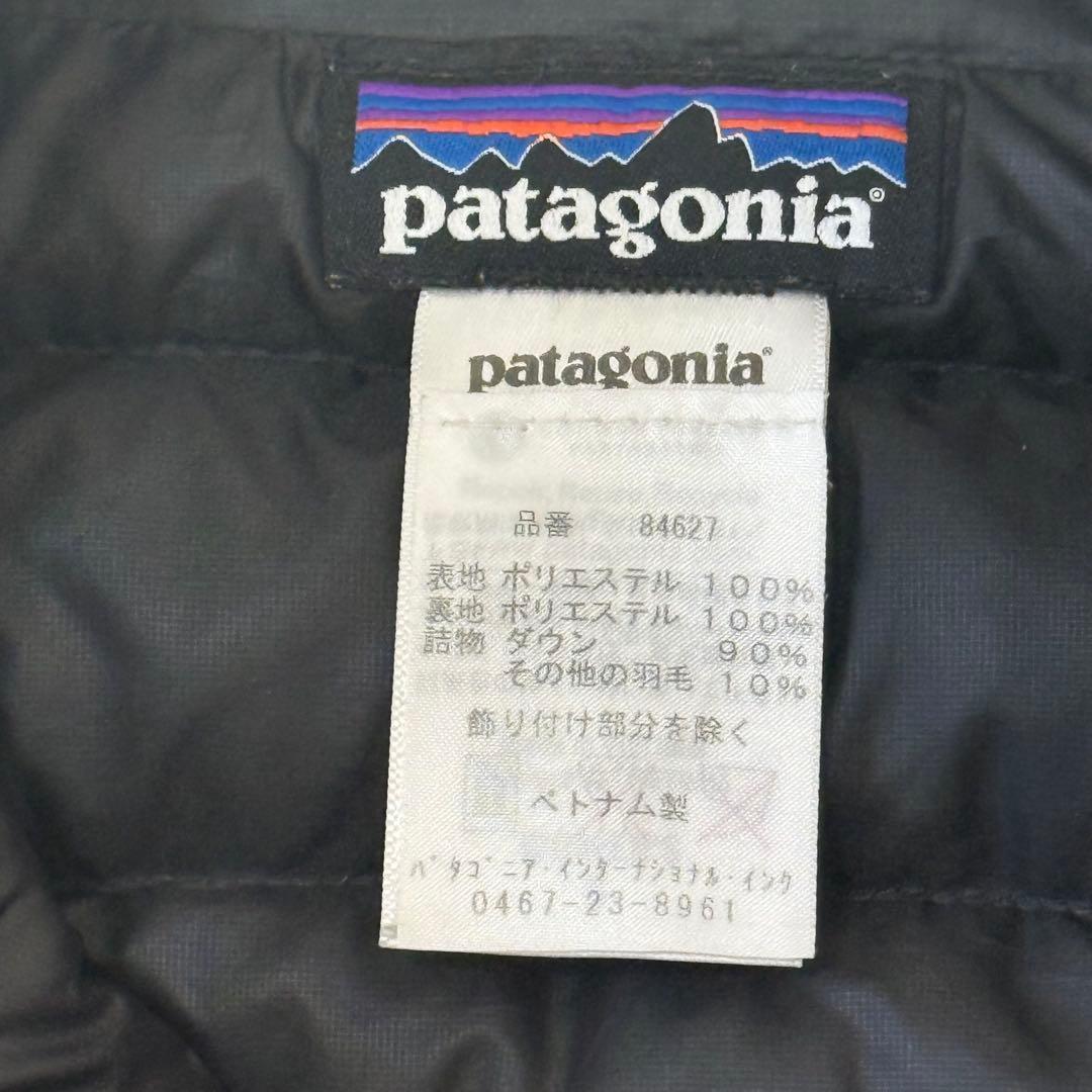 パタゴニア Patagonia ダウンベスト 軽量 洗える S ブラック 美品
