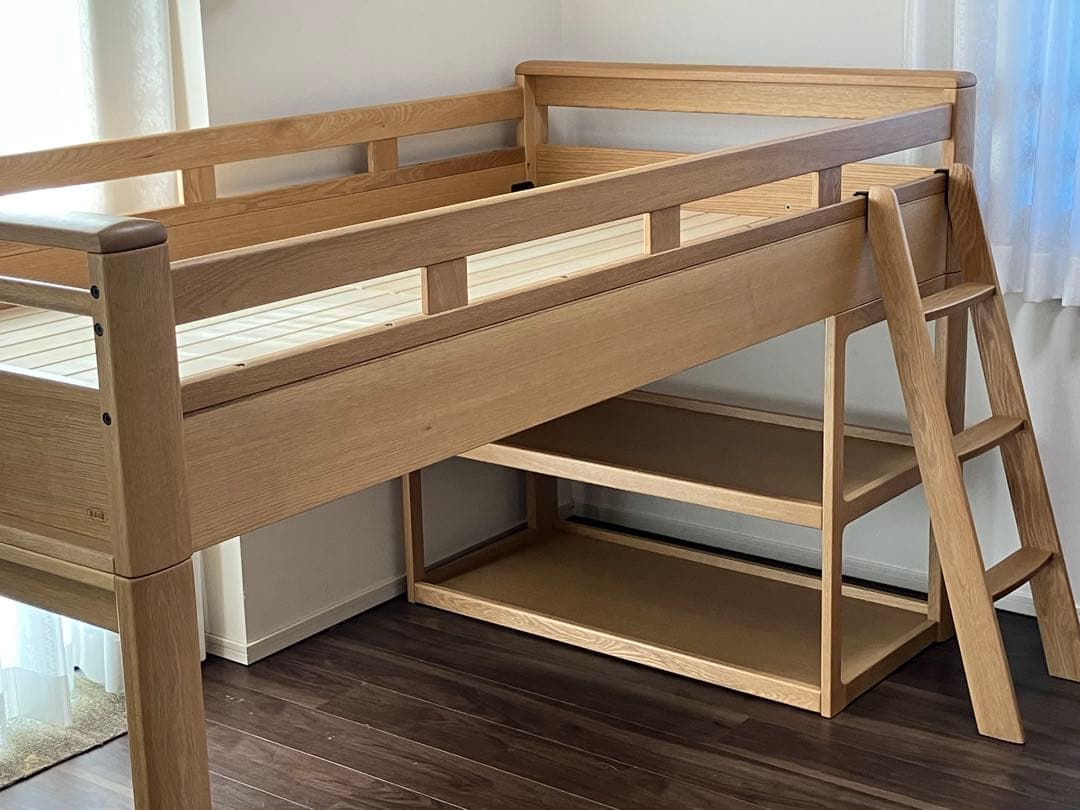 浜本工芸　ミドルベッド　ナチュラルオーク　NO.5000