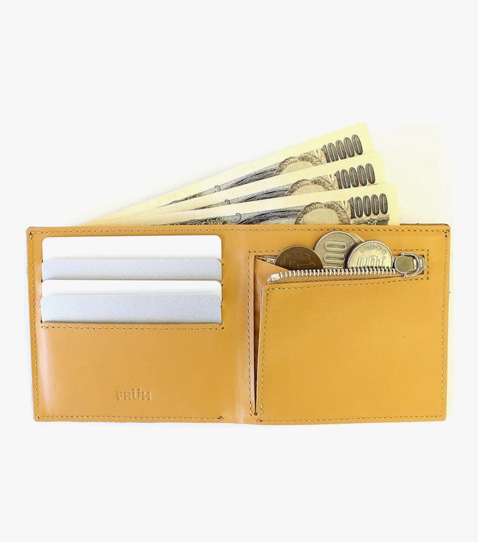 新品同様 fruh [フリュー] スマートショートウォレット コードバン