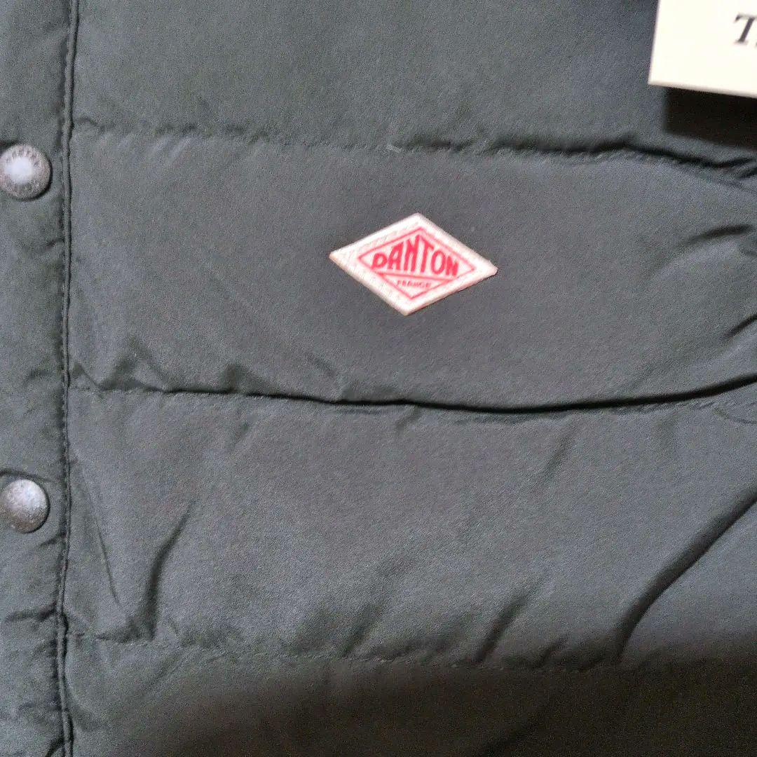 ダントン ブラック ダウンベスト 新品Mサイズレディスタグ付き