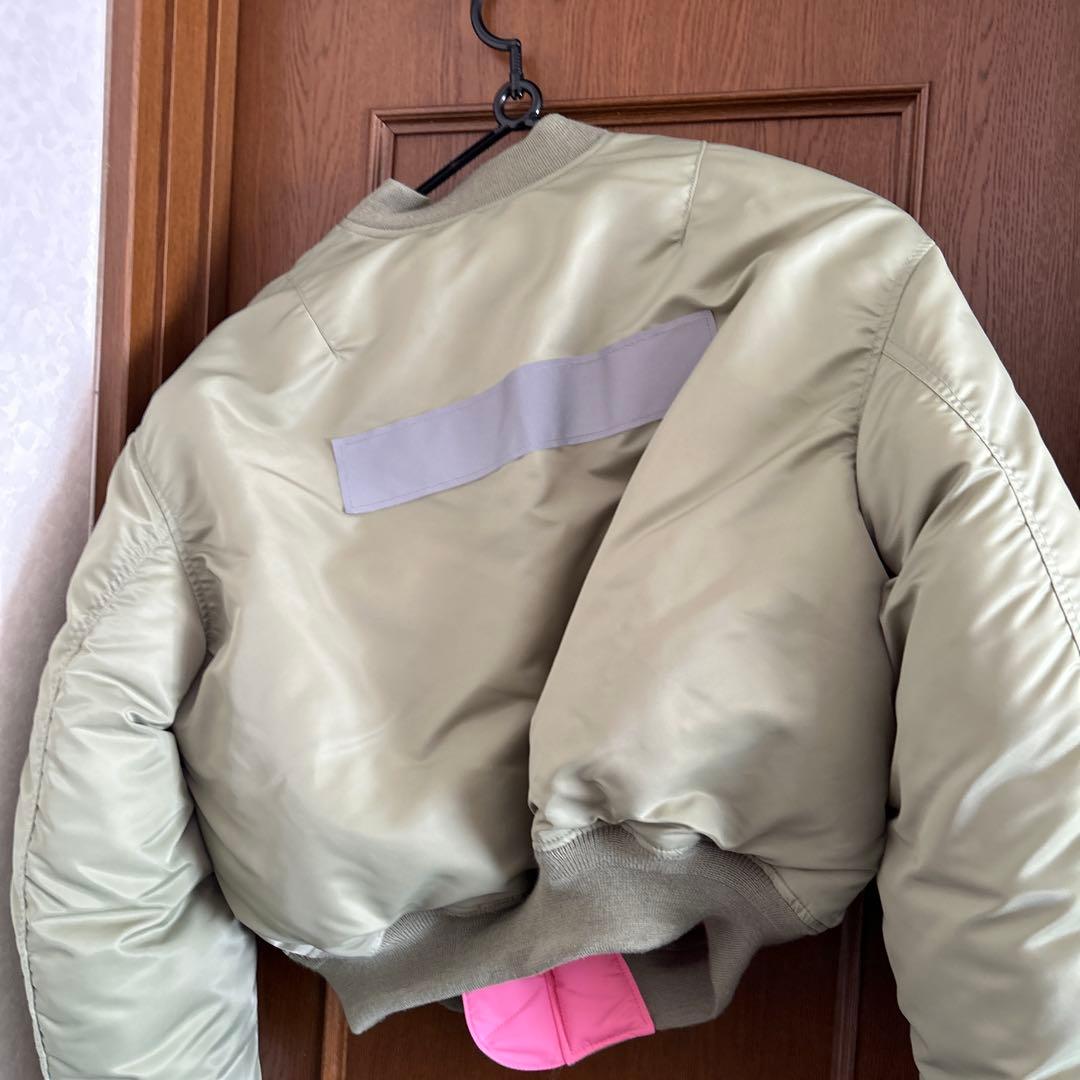  H2 MA-1フライトジャケット オリーブグリーン