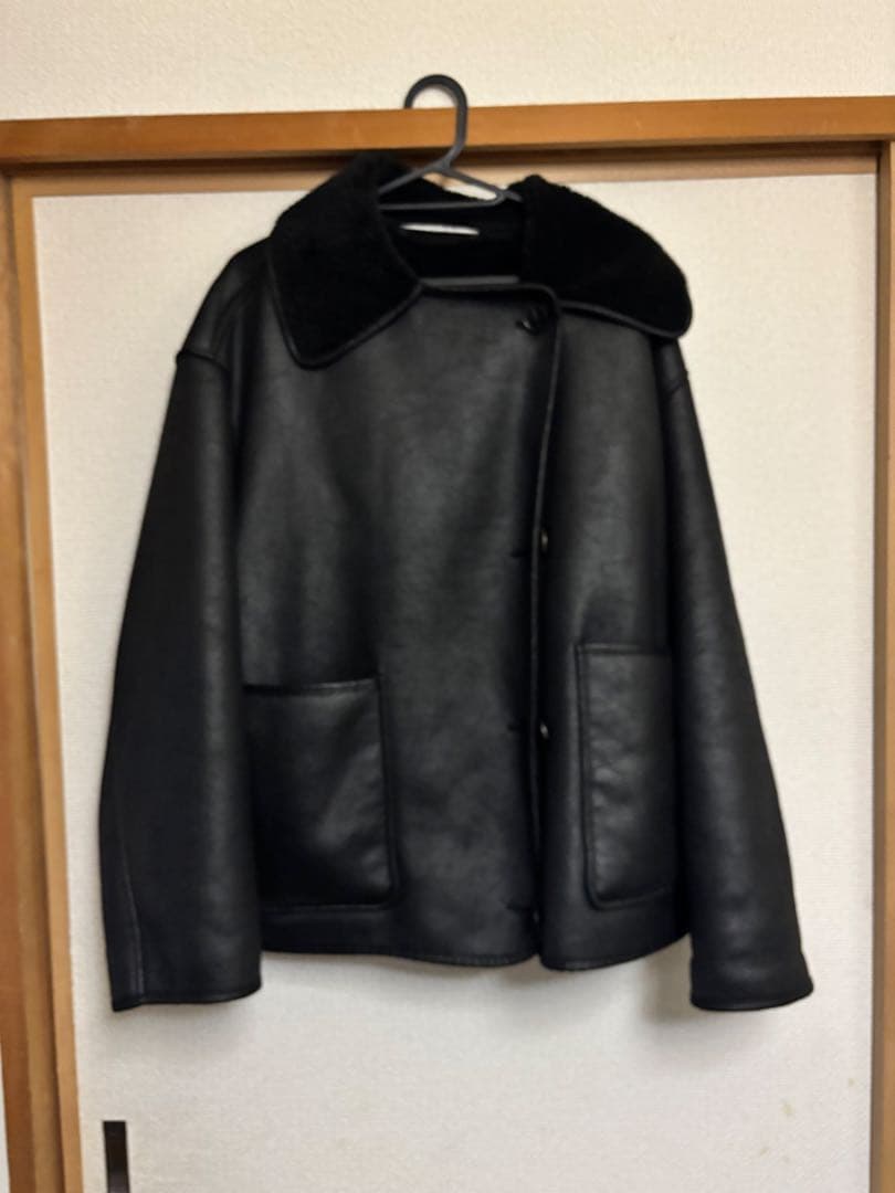 ZARA ダブルフェイスジャケット ZW COLLECTION ボア