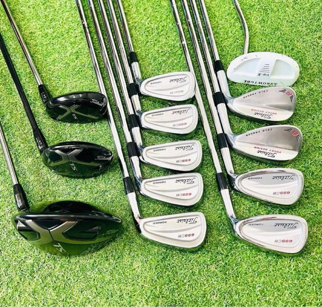 タイトリスト TS 3 ゴルフセットクラ ブセット ゴルフー式TS3S