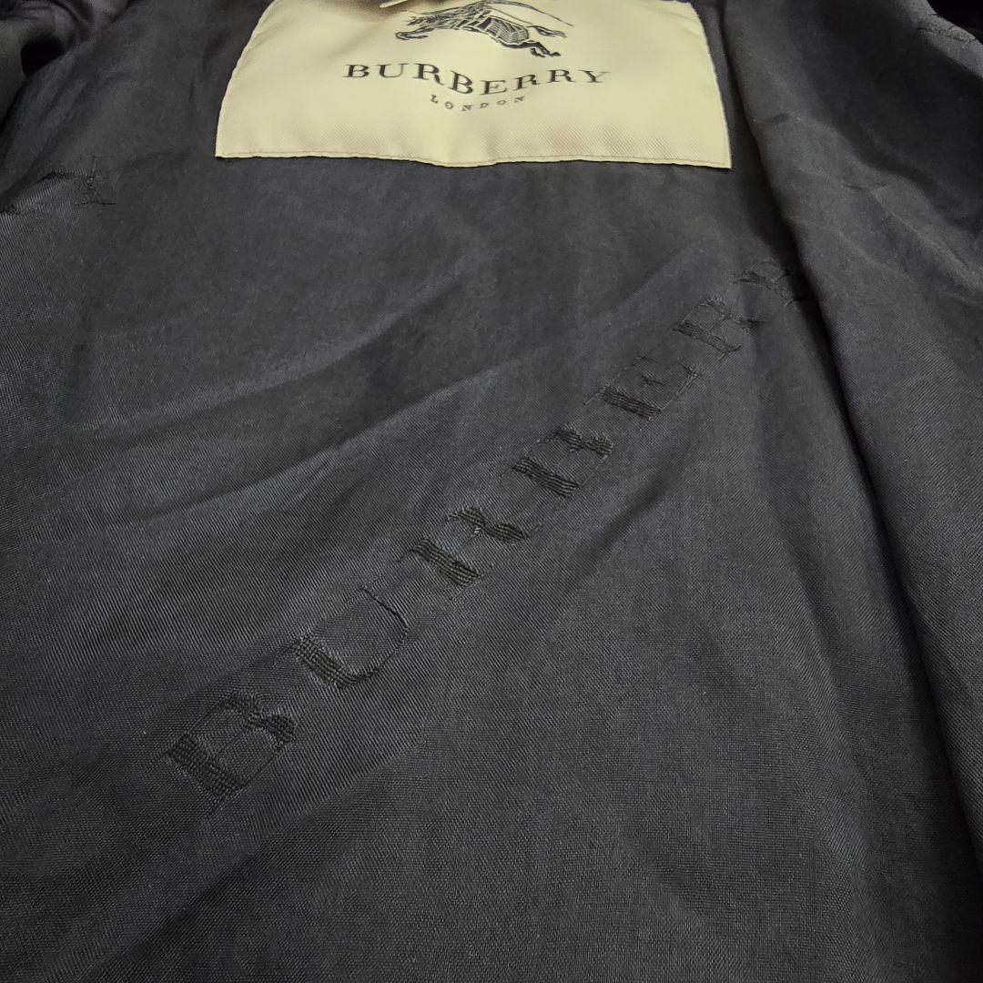 訳あり バーバリーロンドン ダウンコート　メガチェック 総柄