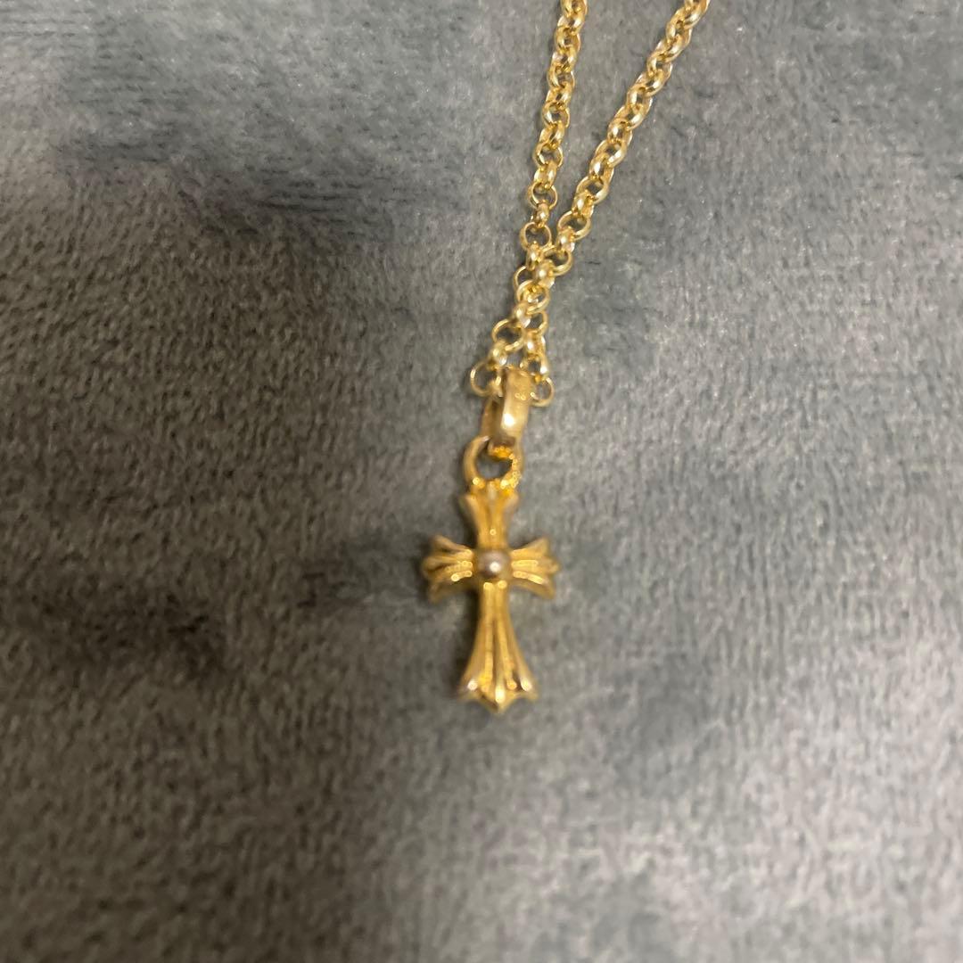 クロムハーツ ベビーファットチャーム、ドッグタグ2点セット