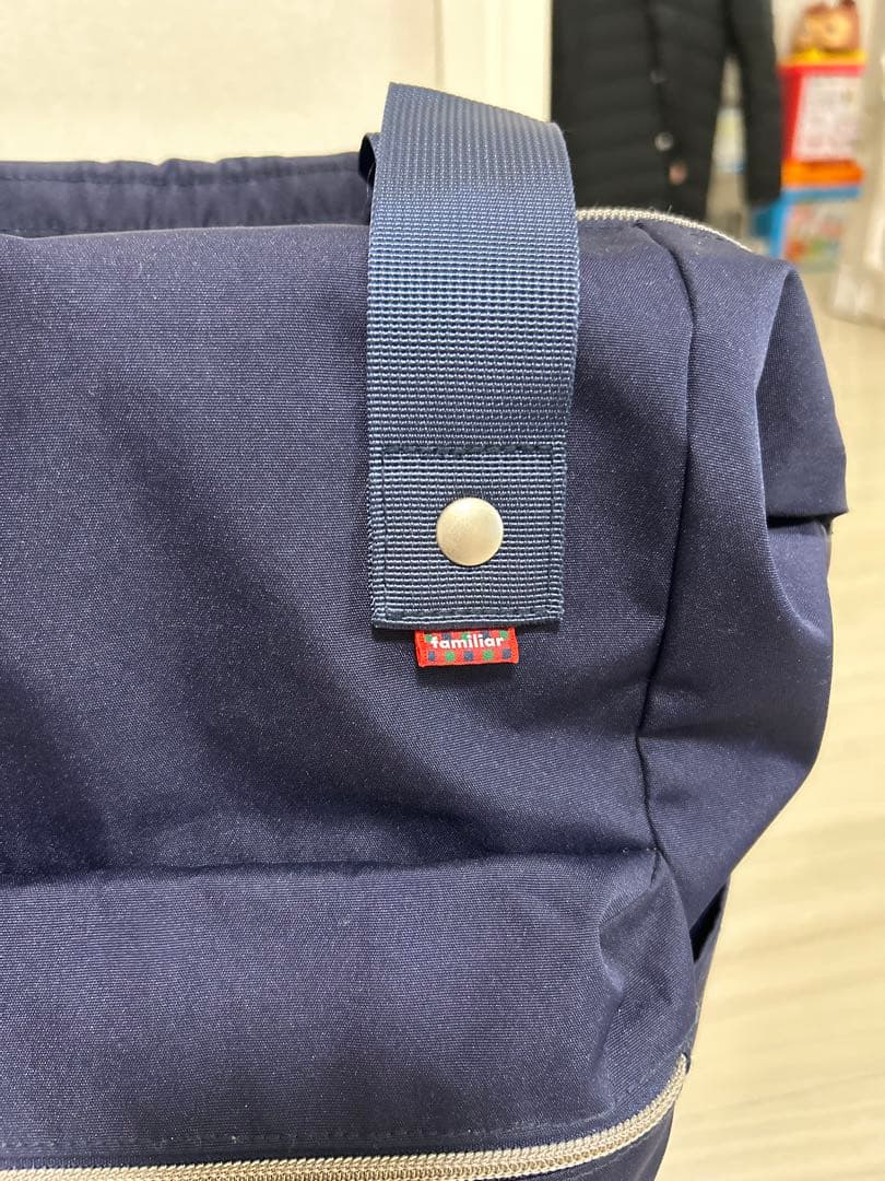 Familiar マザーズリュック　マザーズバッグ　ネイビー
