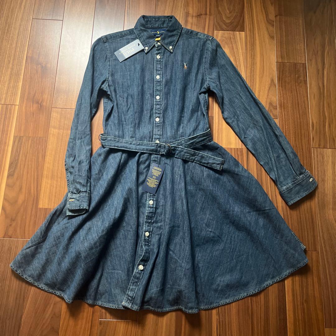 POLO RALPH LAUREN デニムシャツワンピース