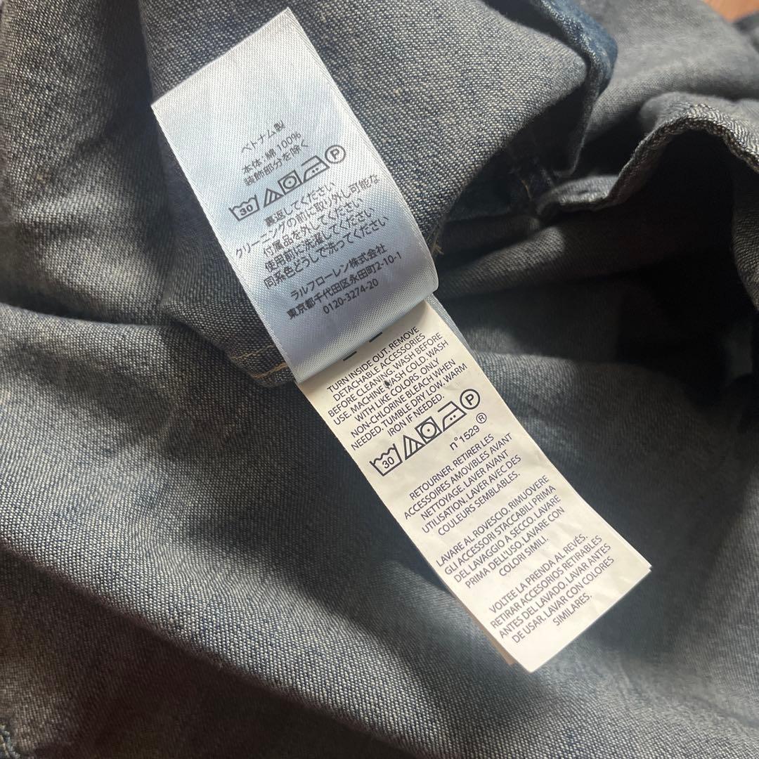 POLO RALPH LAUREN デニムシャツワンピース