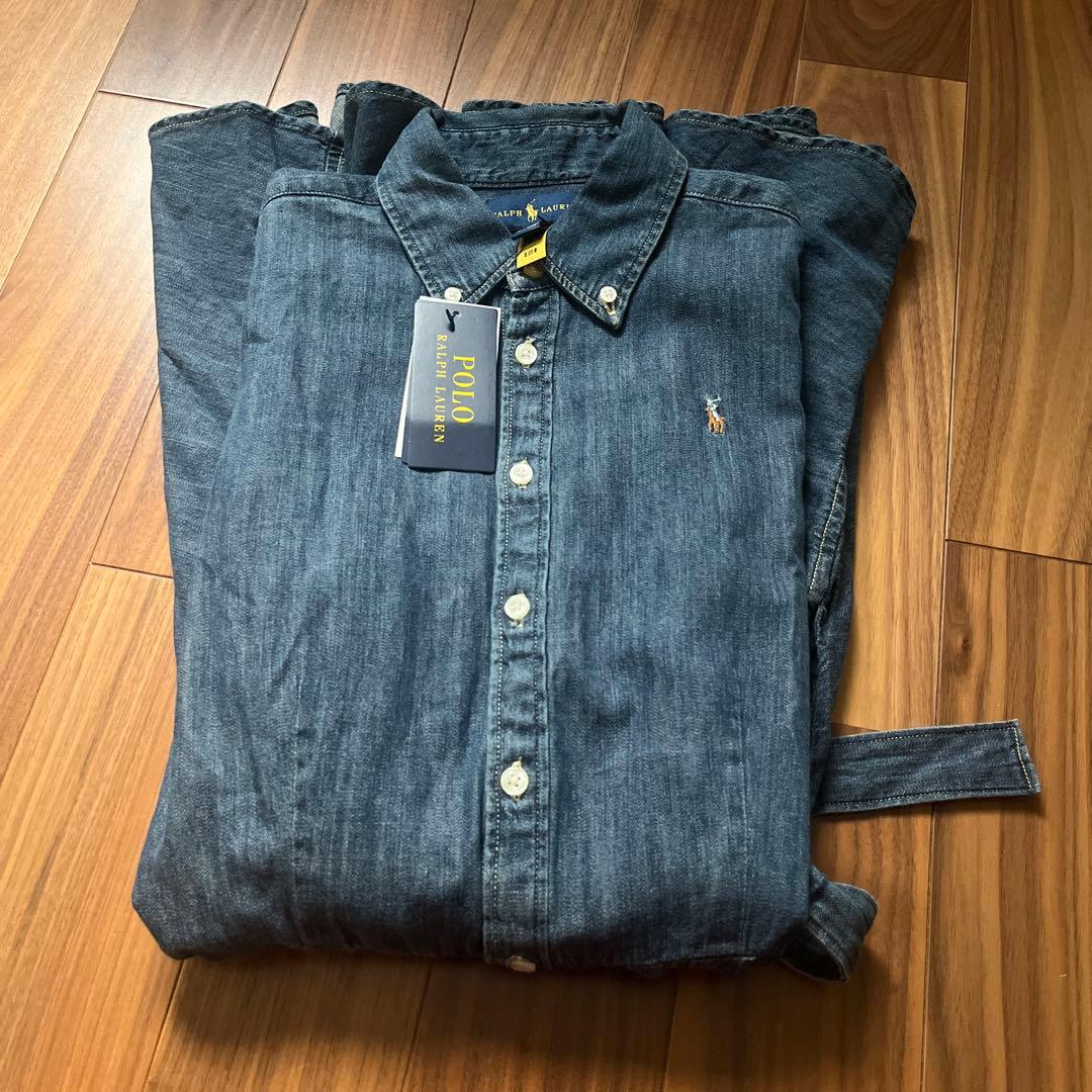 POLO RALPH LAUREN デニムシャツワンピース