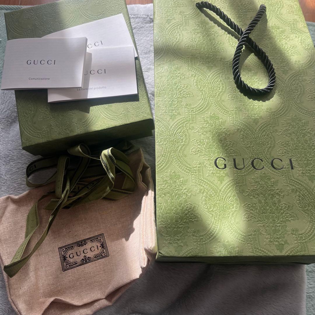 GUCCI 二つ折り財布 ピンクベージュ/ブラウンレディース財布GGマーモント
