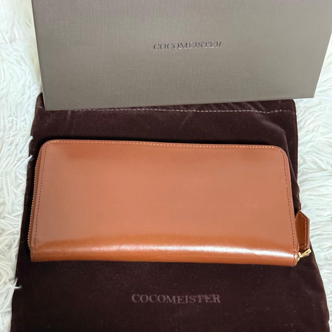⭐️未使級⭐️ココマイスター　ブライダルレザー　ラウンドファスナー　長財布