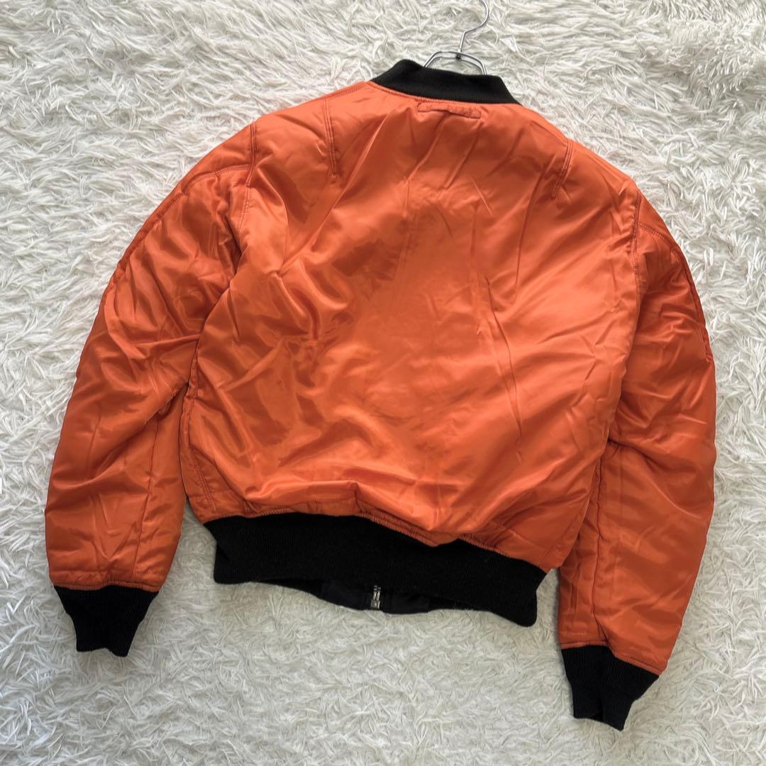 美品✨AVIREX MA-1 フライトジャケット リバーシブル ブラック L