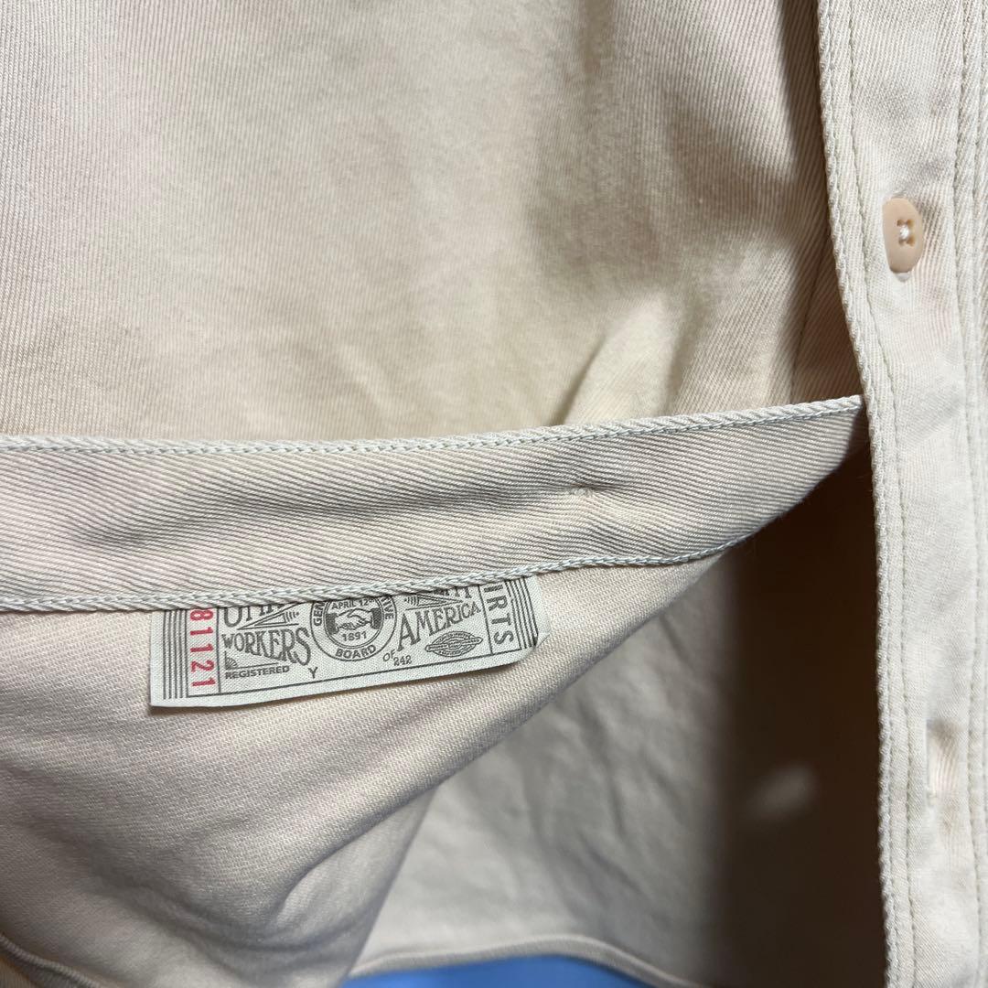 フリーホイーラーズ　長袖シャツ　ジェムサ　ベージュ　サイズ16