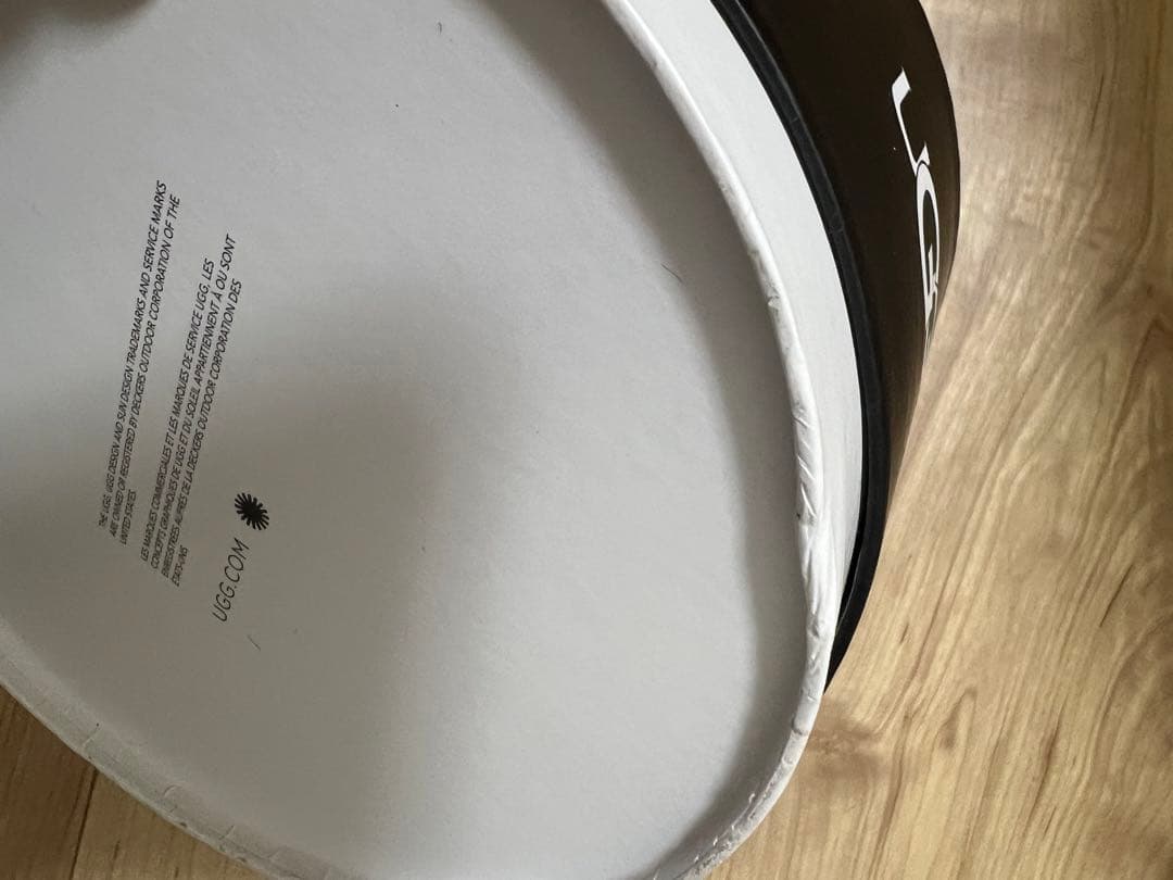 UGG イヤーマフ シープスキン ブラック 黒