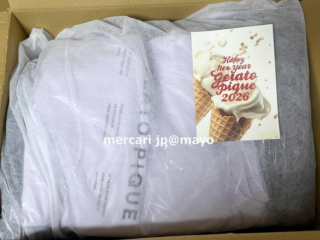 GELATO PIQUE HAPPY BOX 2026 B ジェラピケ