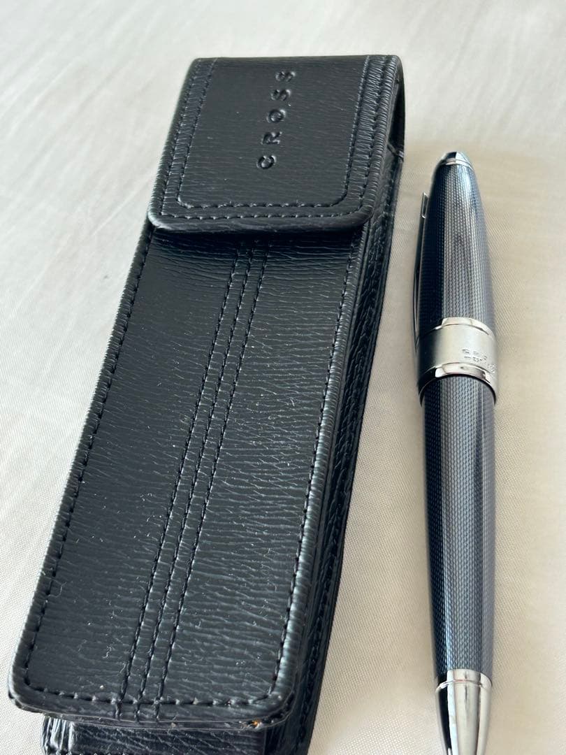 CROSS アポジー ボールペン（フロスティスティール）美品