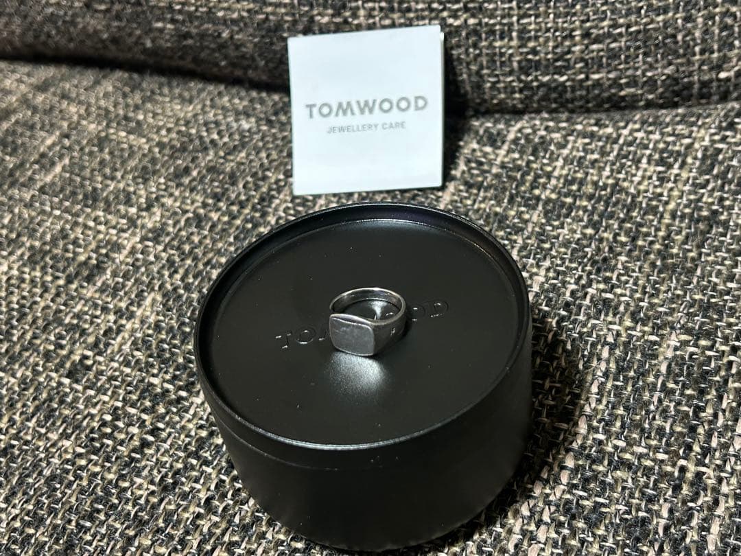 TOMWOOD トムウッド　シグネットクッションリング 48 国内正規購入品⭐︎