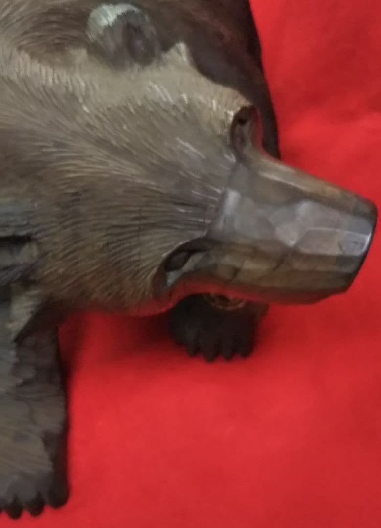 木彫りの熊/一刀彫/ヴィンテージ