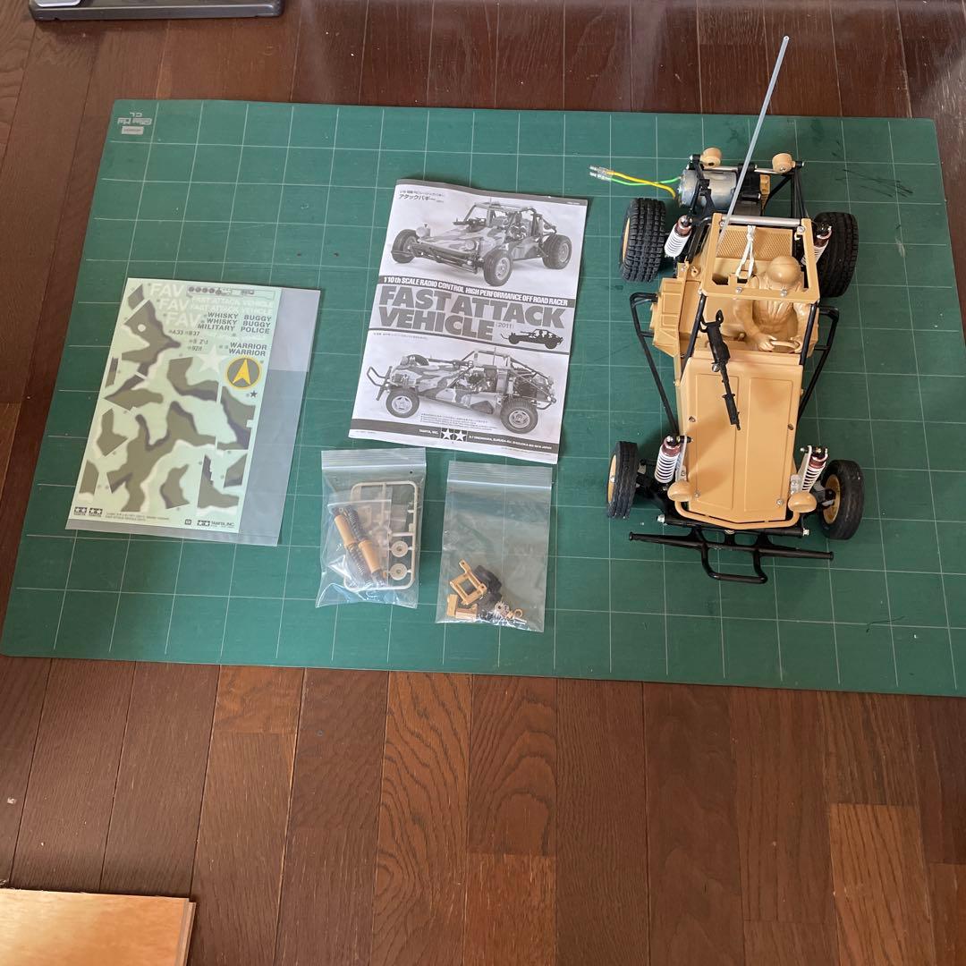 タミヤ　アタックバギー2011 サーボ付き