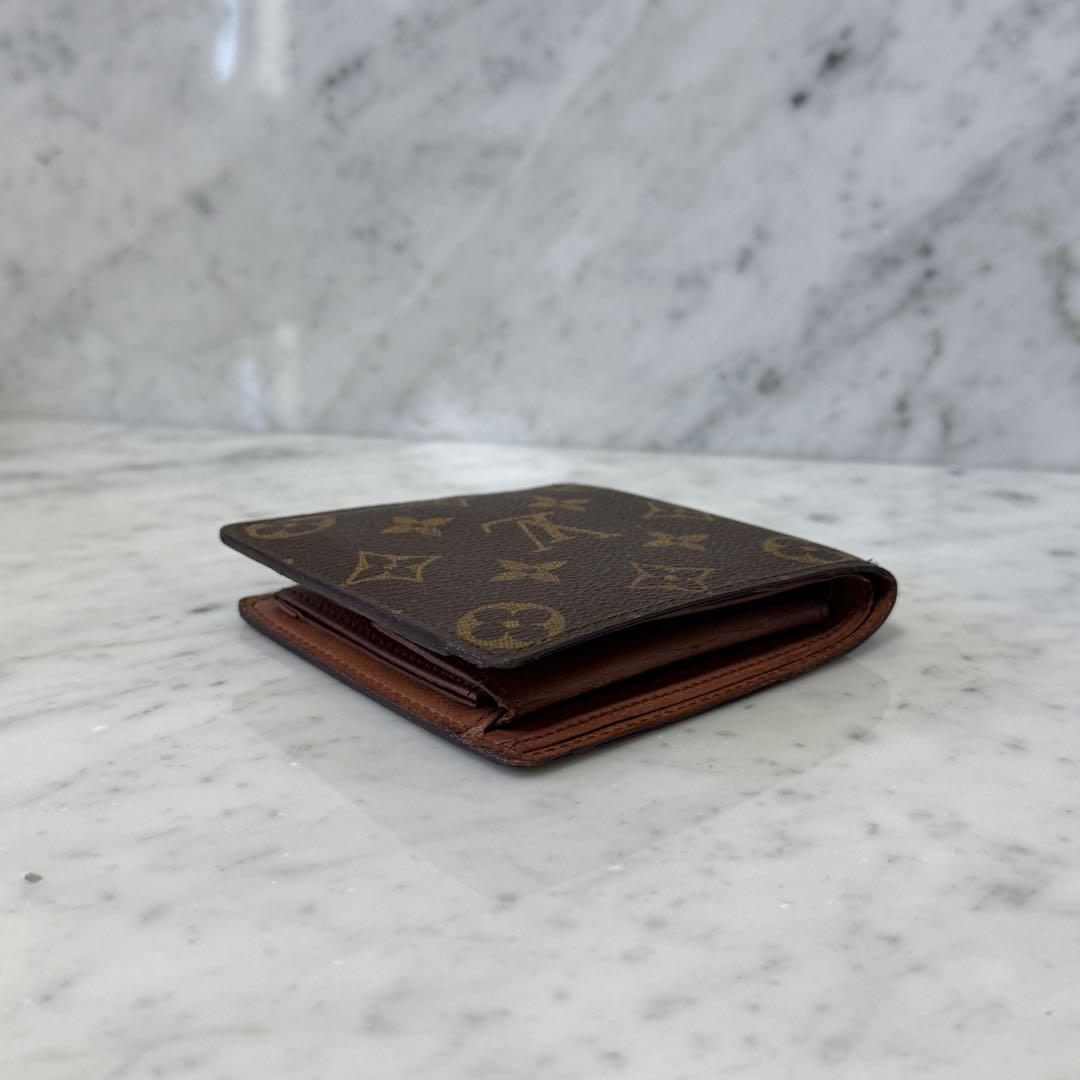 LOUIS VUITTON ルイヴィトン 二つ折り財布 モノグラム マルコ