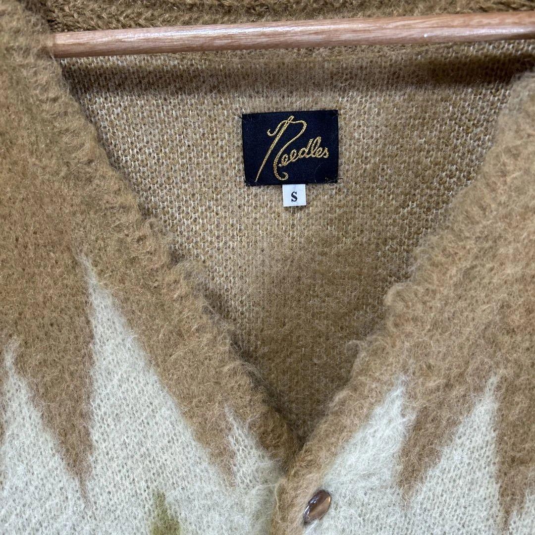 needles Mohair Cardigan Zigzag モヘアカーディガン
