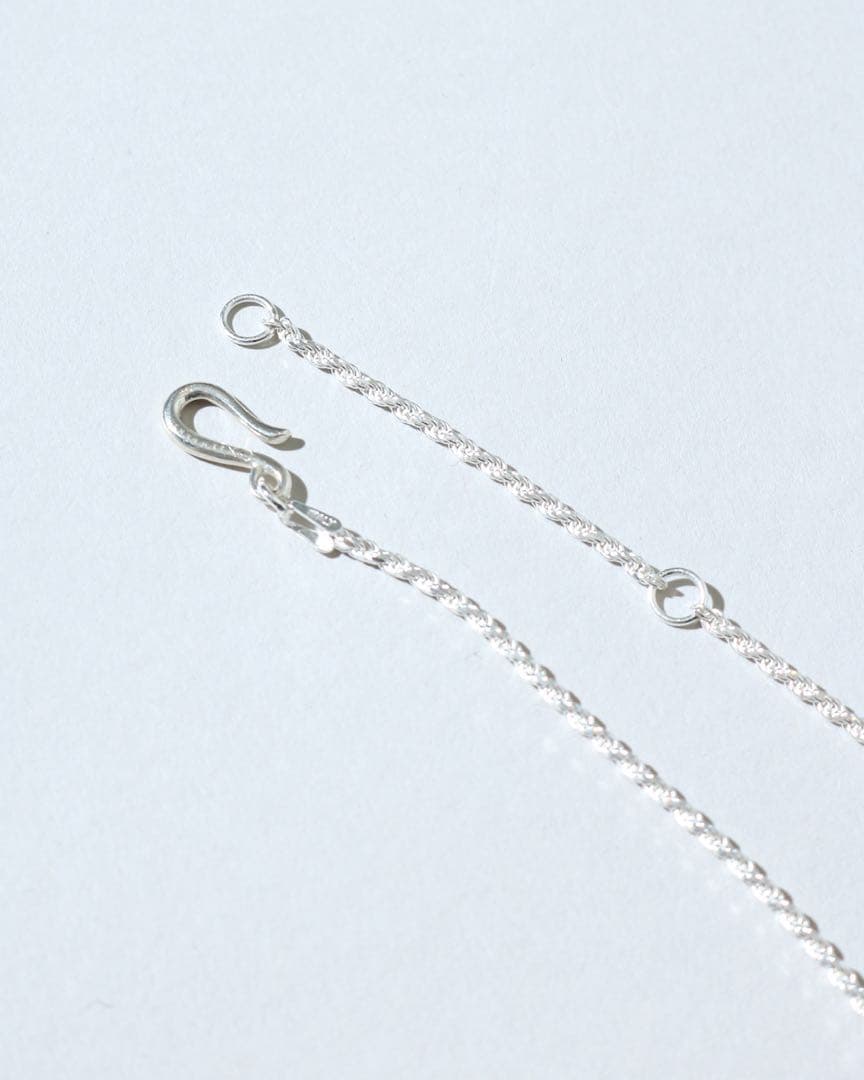アクセサリー OX JEWELRY French Rope Chain Necklace
