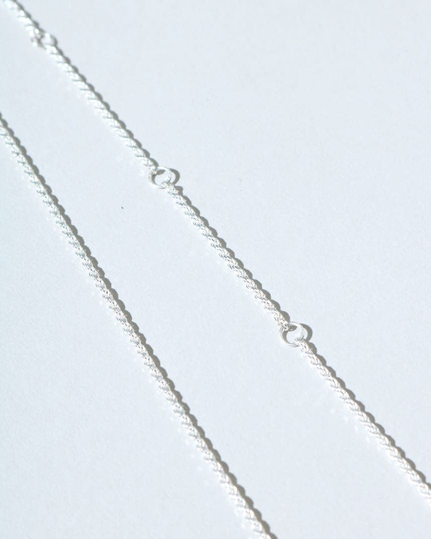 アクセサリー OX JEWELRY French Rope Chain Necklace