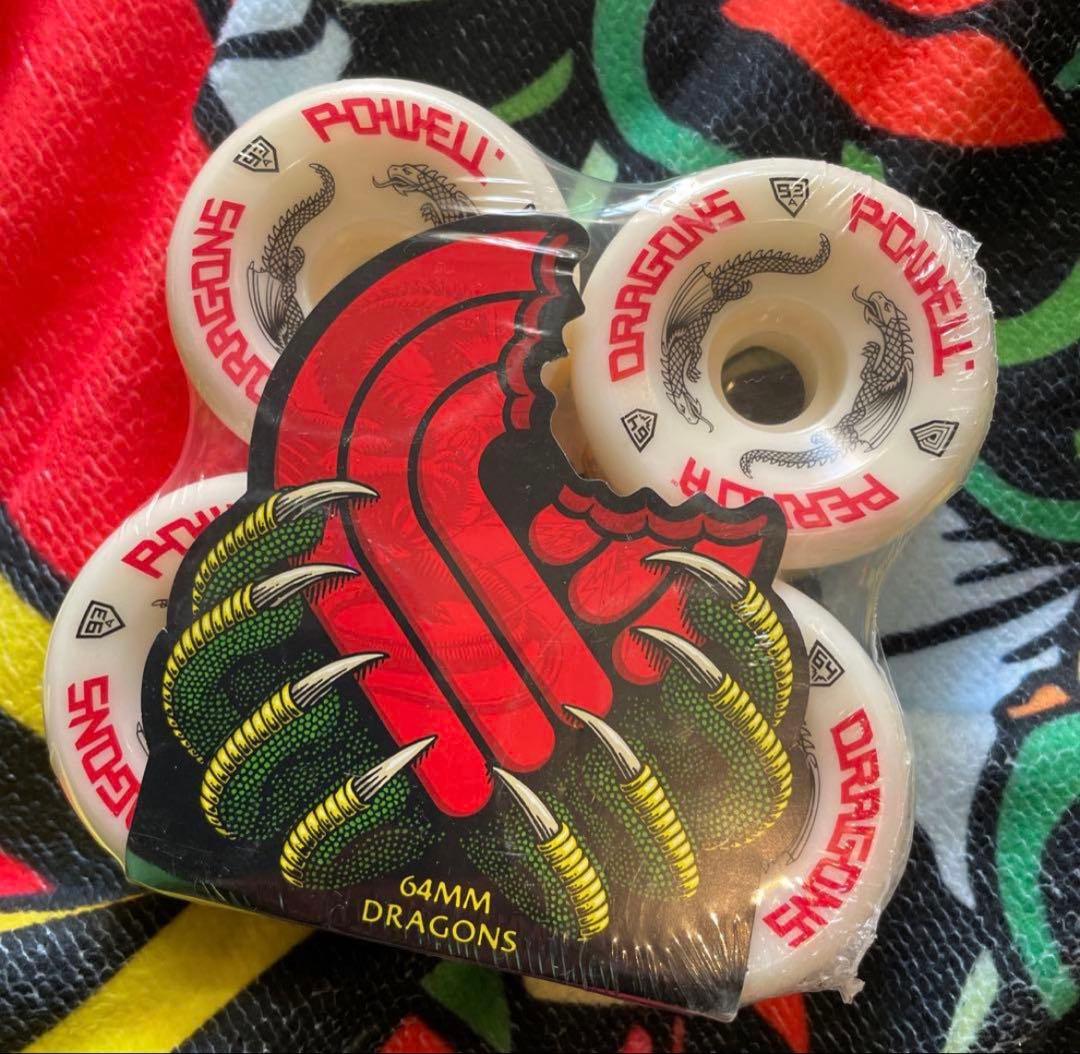 Powell Peralta Dragons 64mm93a スケボーウィール