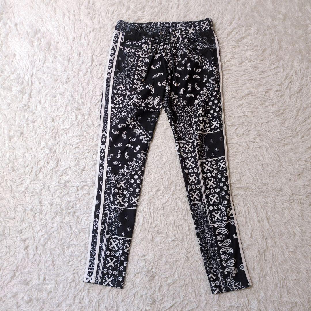 リサウンドクロージング　バンダナラインパンツ　ブラック　サイズ1　完売品