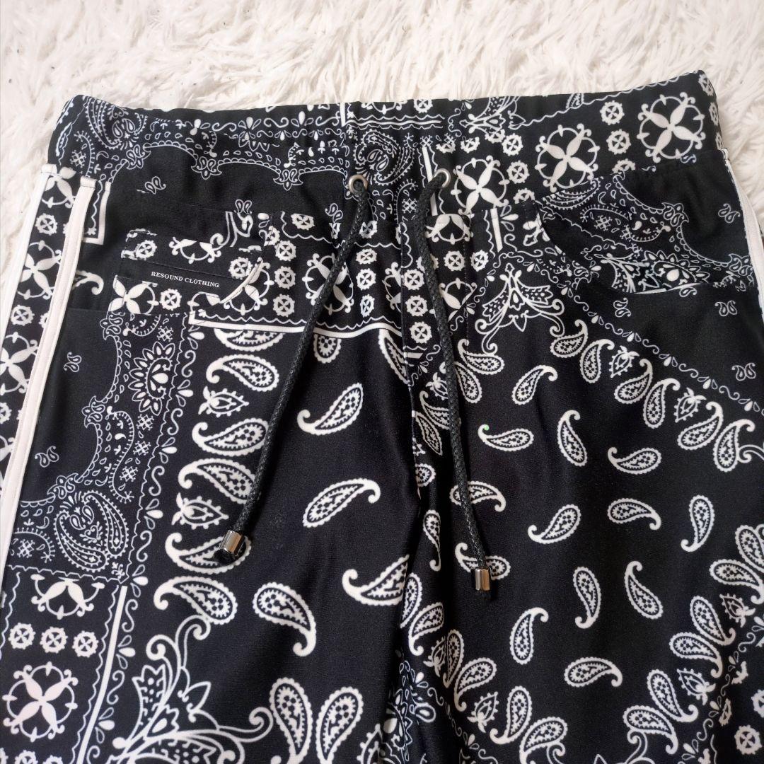 リサウンドクロージング　バンダナラインパンツ　ブラック　サイズ1　完売品