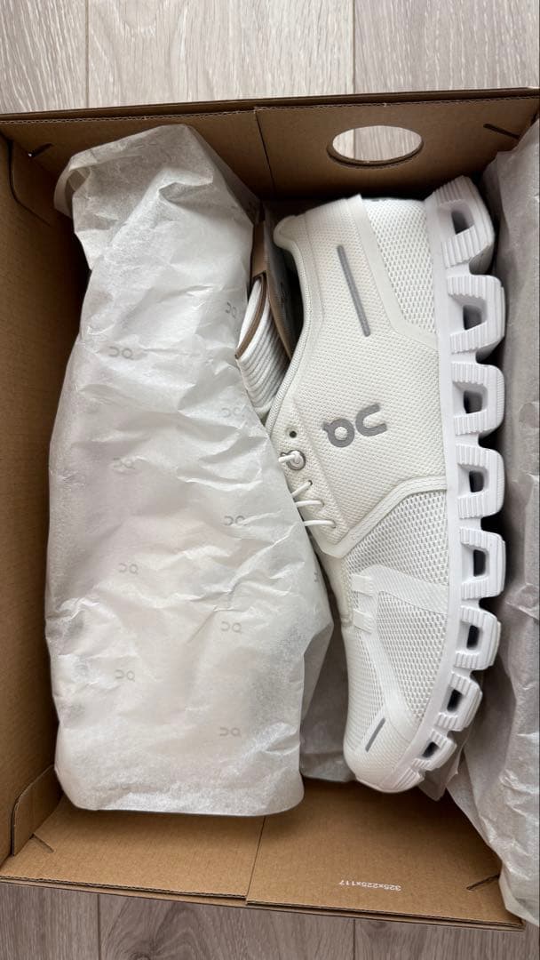 On cloud 5 Undyed-White | White（未使用）